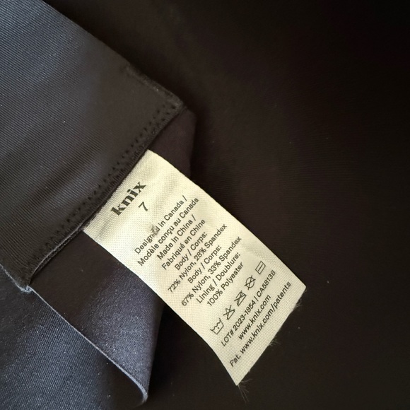 Knix Black WingWoman Seamless Bra Size 7 - Picture 7 of 8